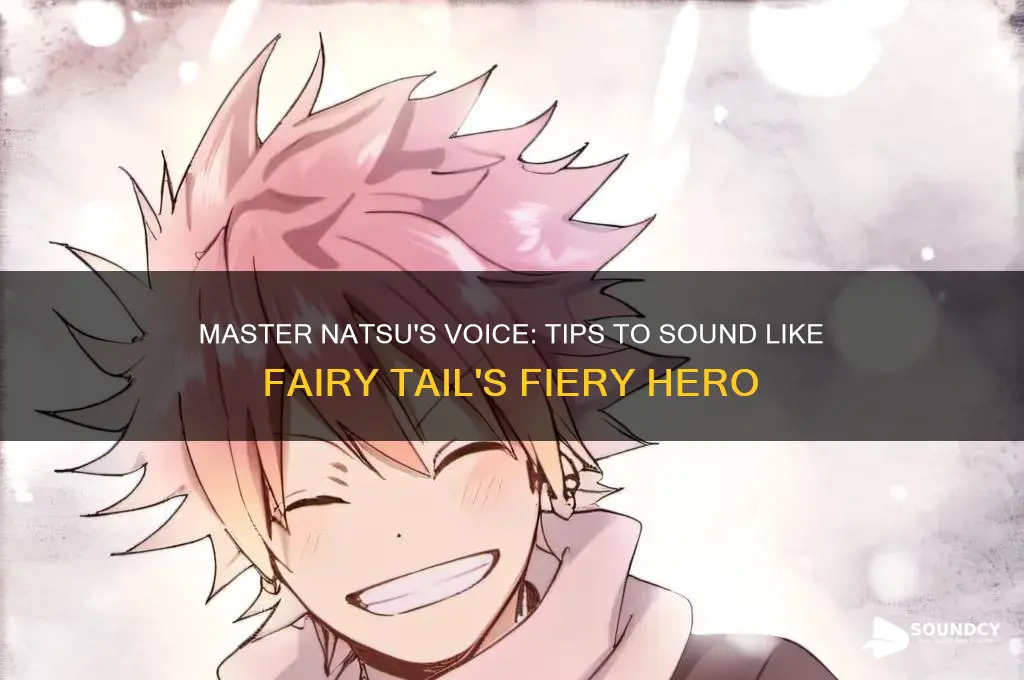 how to sound like natsu