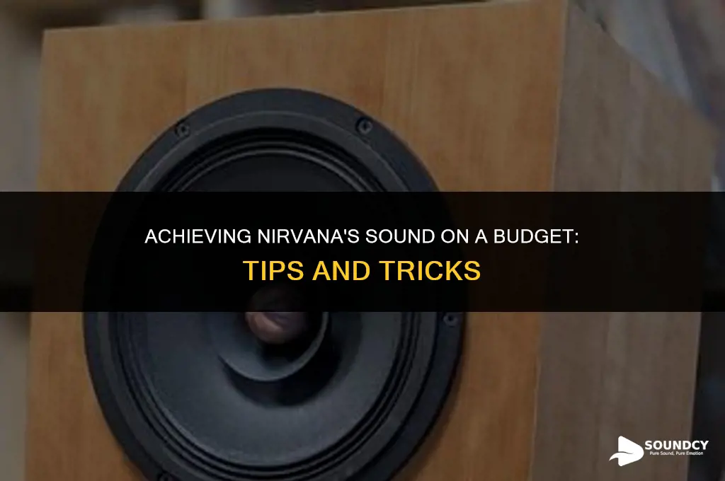 how to sound like nirvana without busting the bank