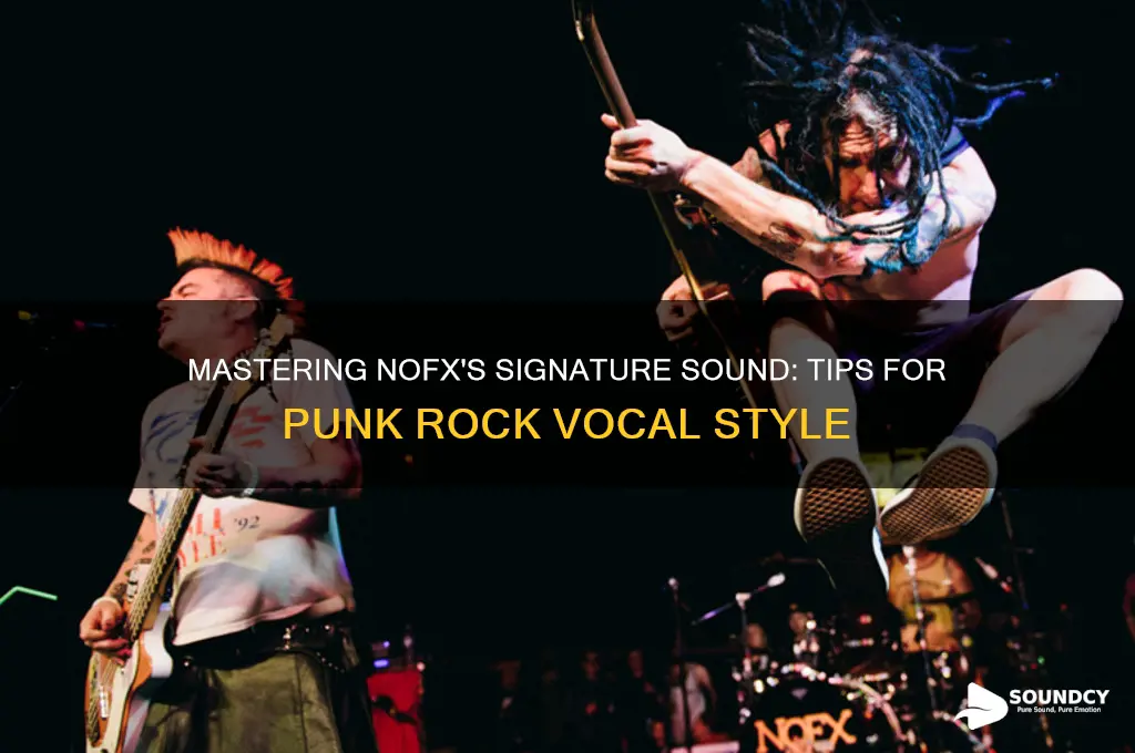 how to sound like nofx
