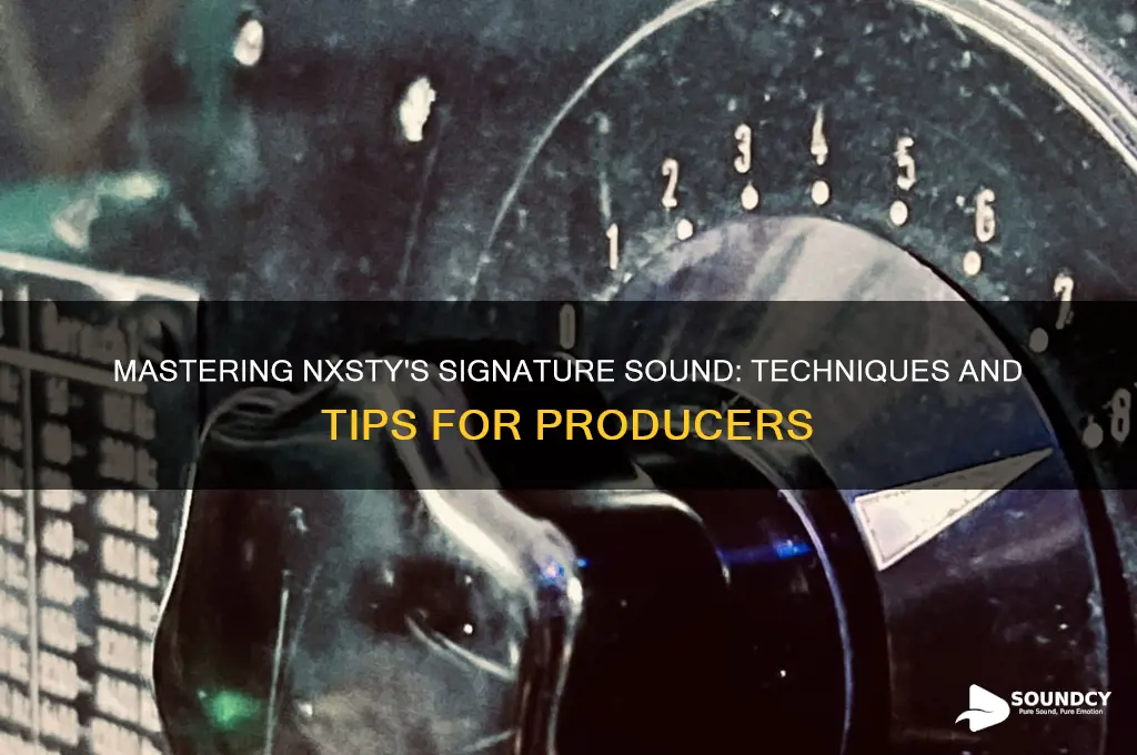 how to sound like nxsty