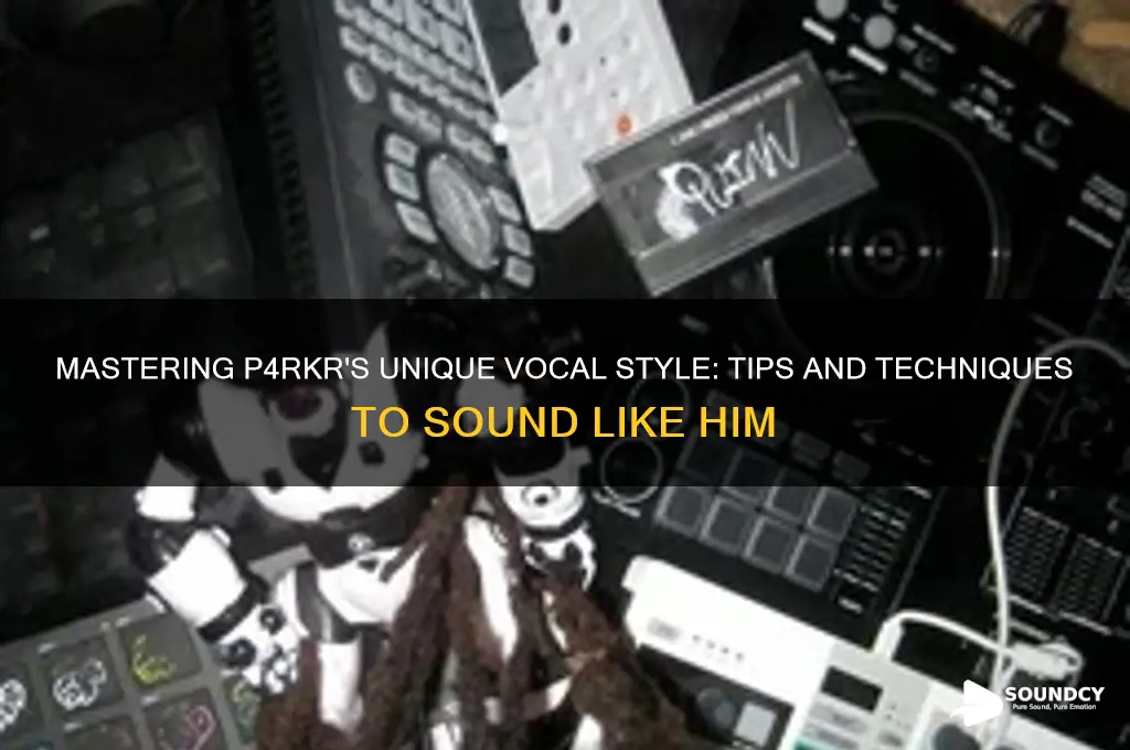 how to sound like p4rkr