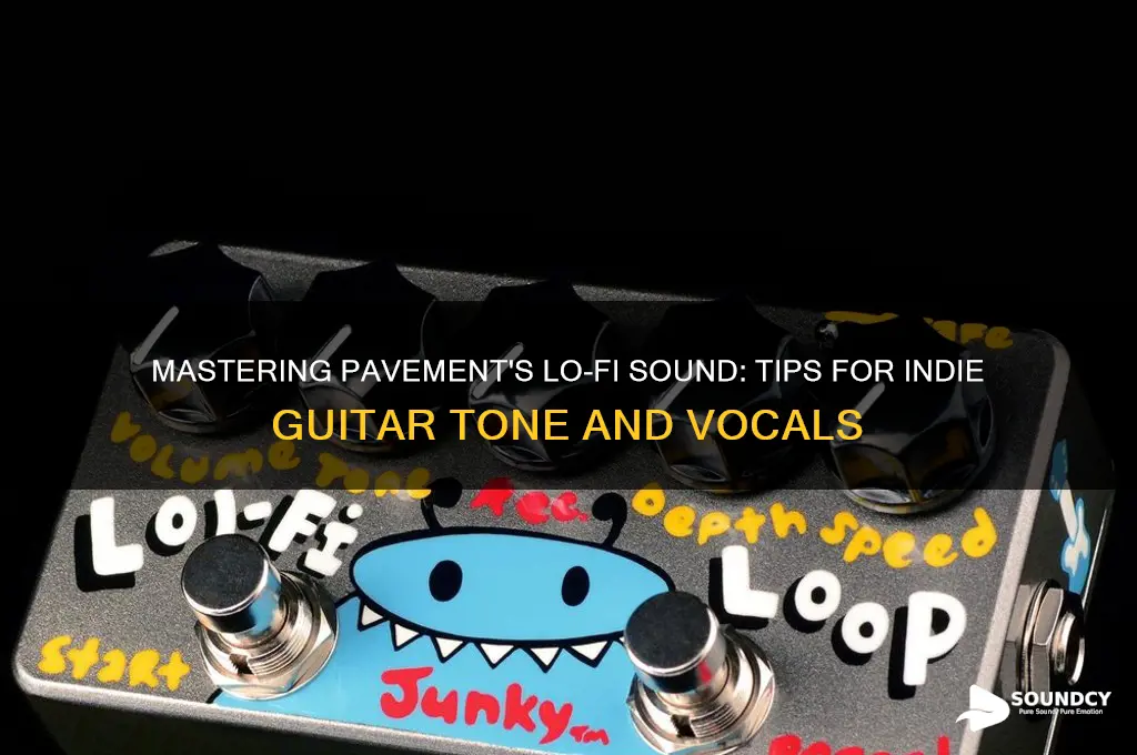 how to sound like pavement