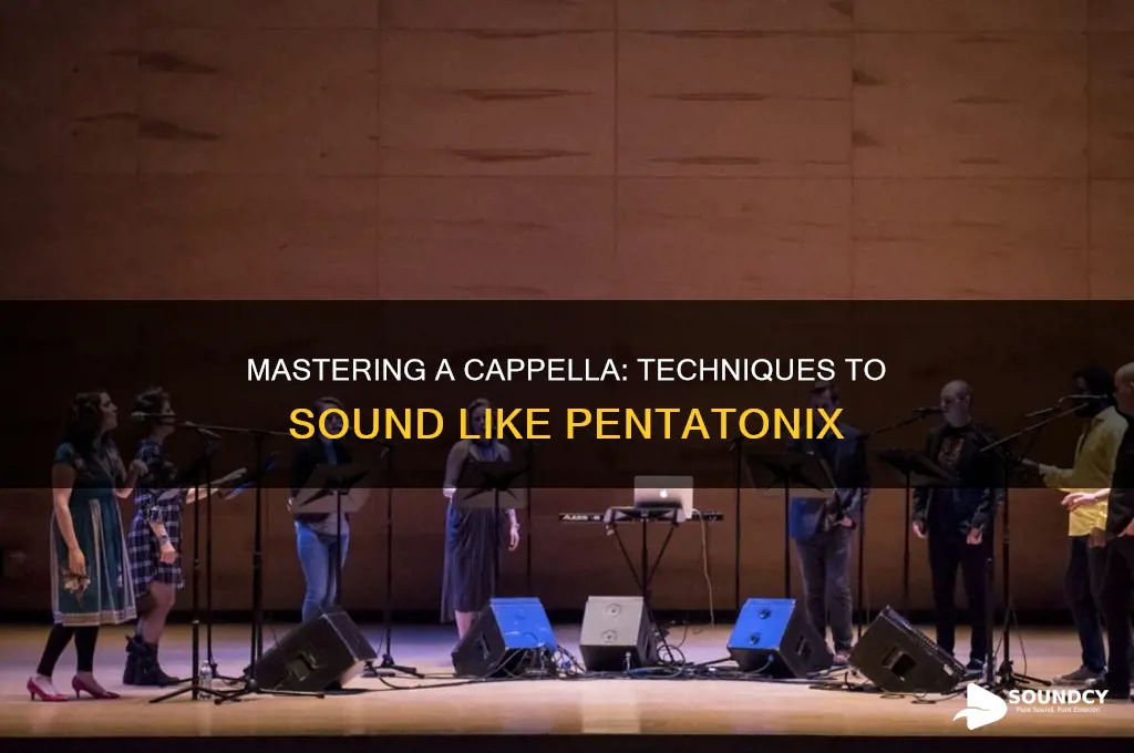 how to sound like pentatonix