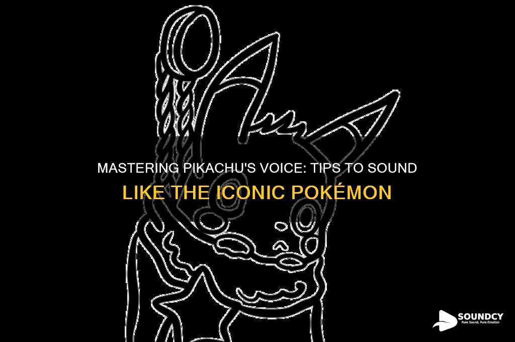 how to sound like pikachu