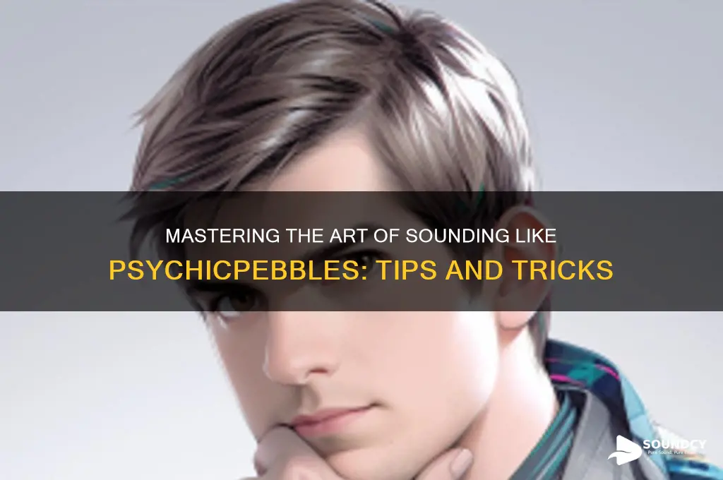 how to sound like psychicpebbles