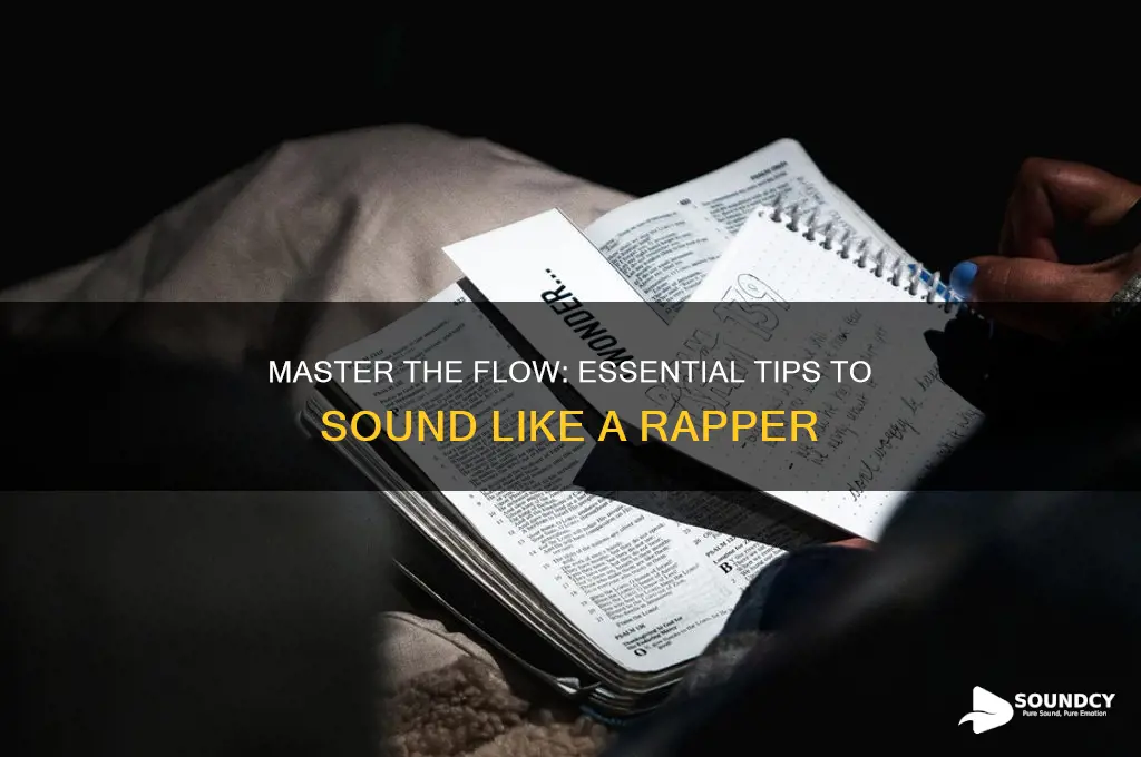 how to sound like rapper