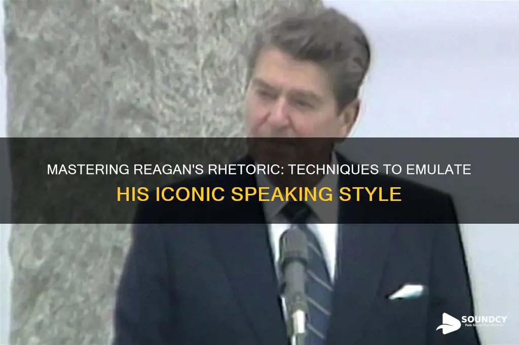 how to sound like regan