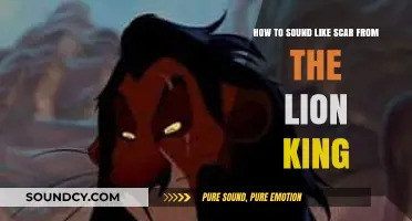 Mastering the Art of Scar's Voice: A Lion King Impression Guide