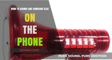 Mastering the Art of Vocal Disguise: Sounding Like Someone Else on the Phone