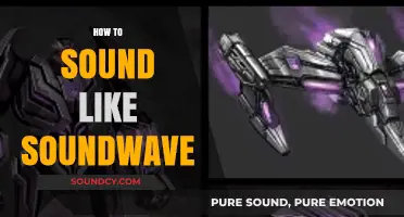 Master Soundwave's Voice: Techniques to Transform Your Sound Like a Decepticon