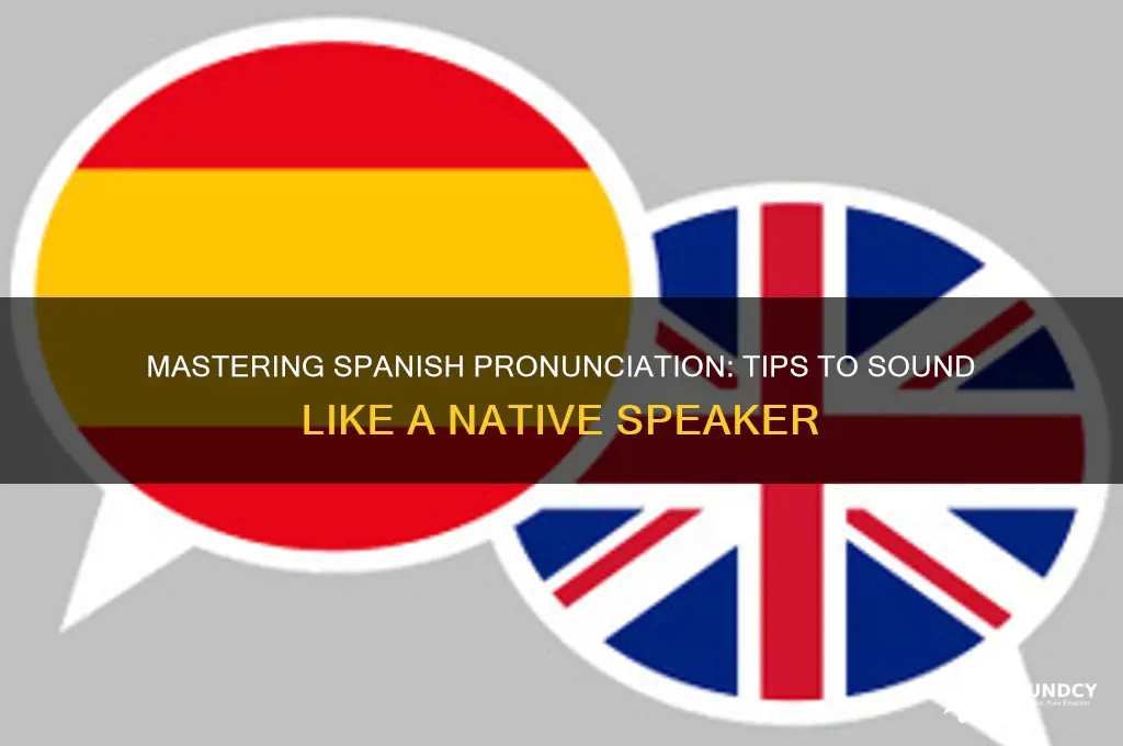 how to sound like spanish