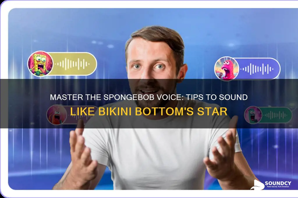 how to sound like spongebob