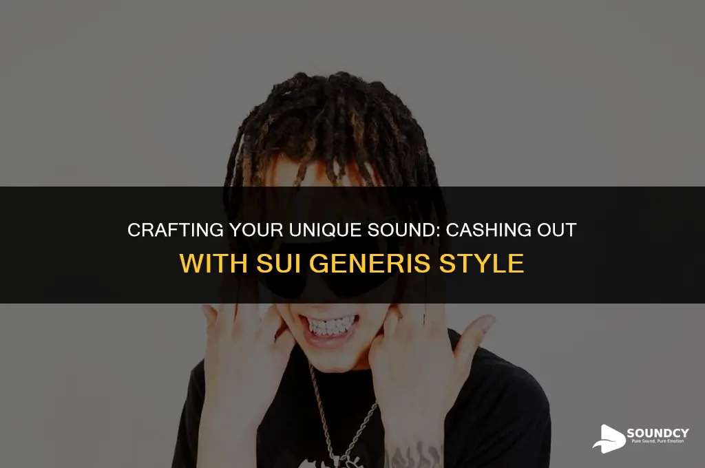 how to sound like sui generis cashing out fl