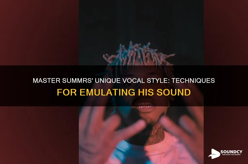 how to sound like summrs