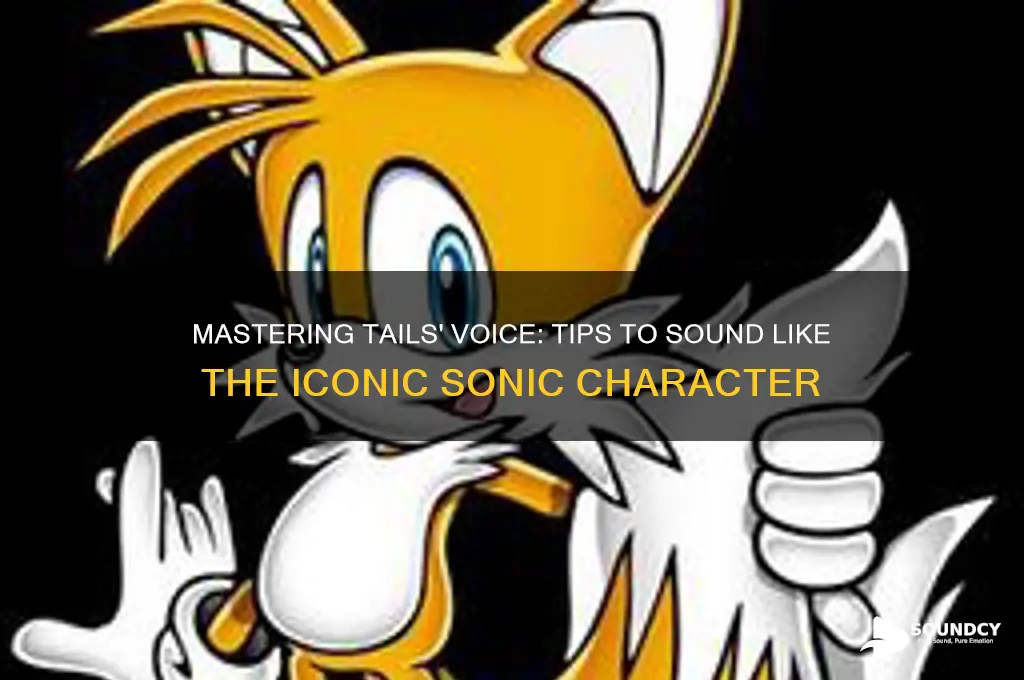 how to sound like tails