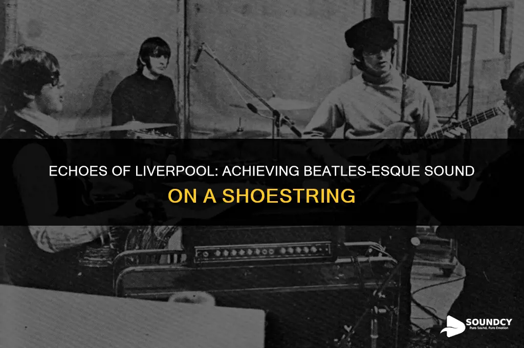 how to sound like the beatles on a budget