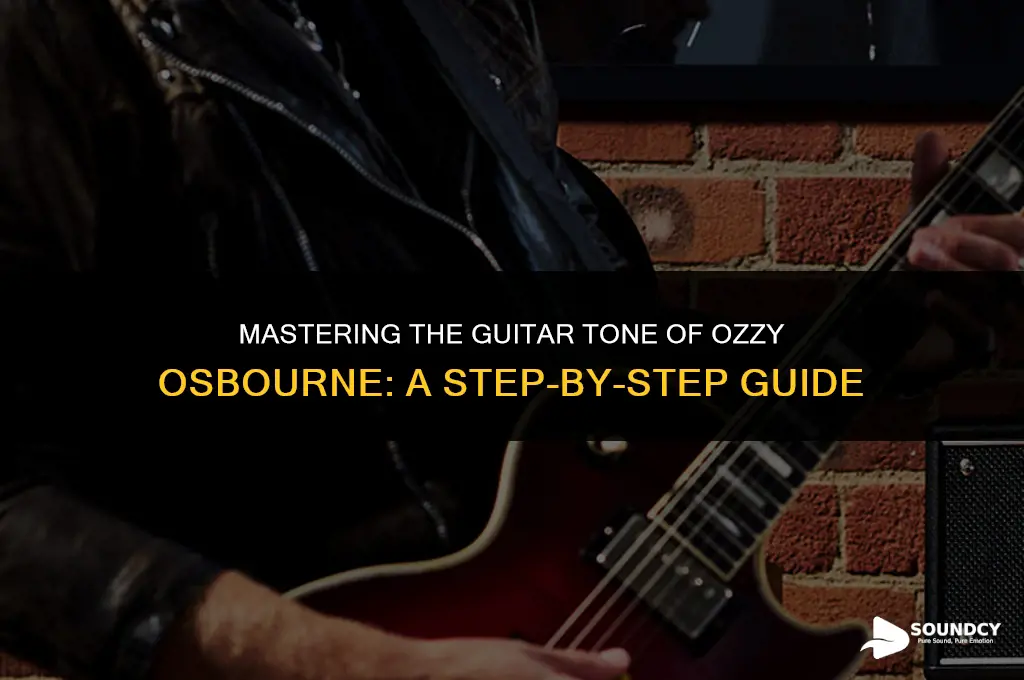 how to sound like the guitarist from ozzy osbourne