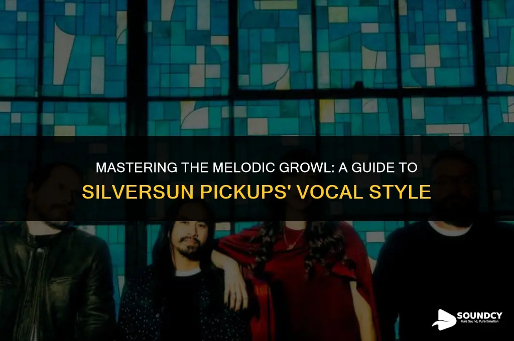how to sound like the singer from silversun pickups