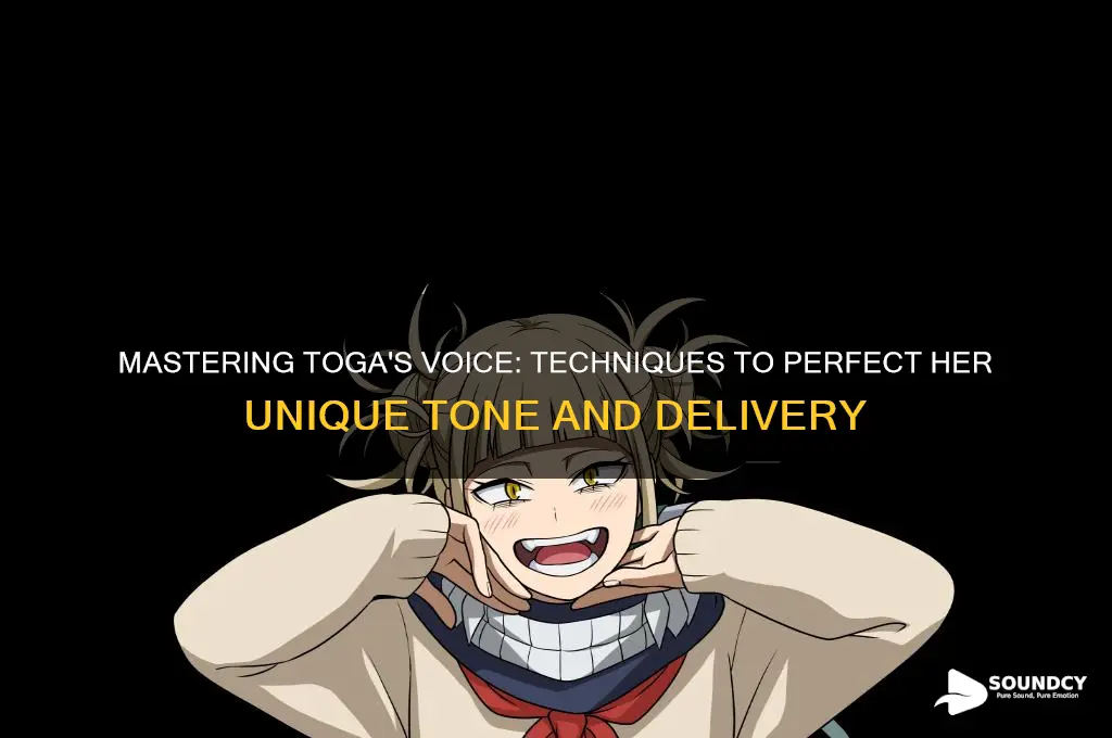 how to sound like toga