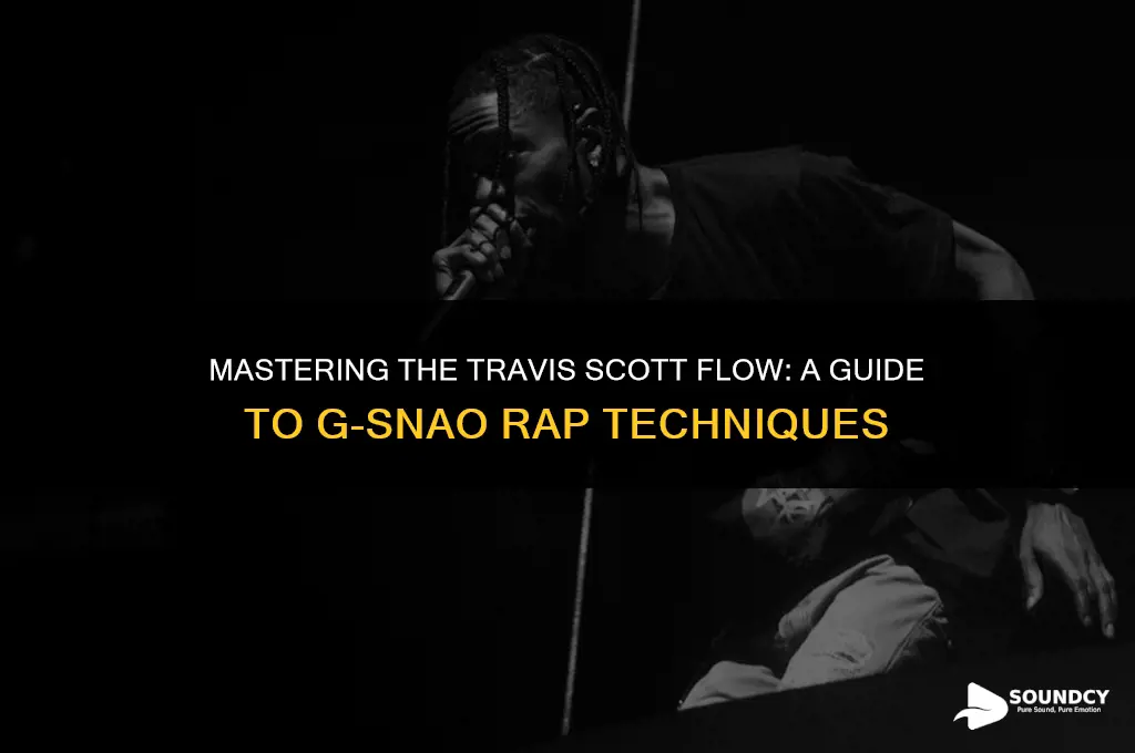 how to sound like travis scott with g snao