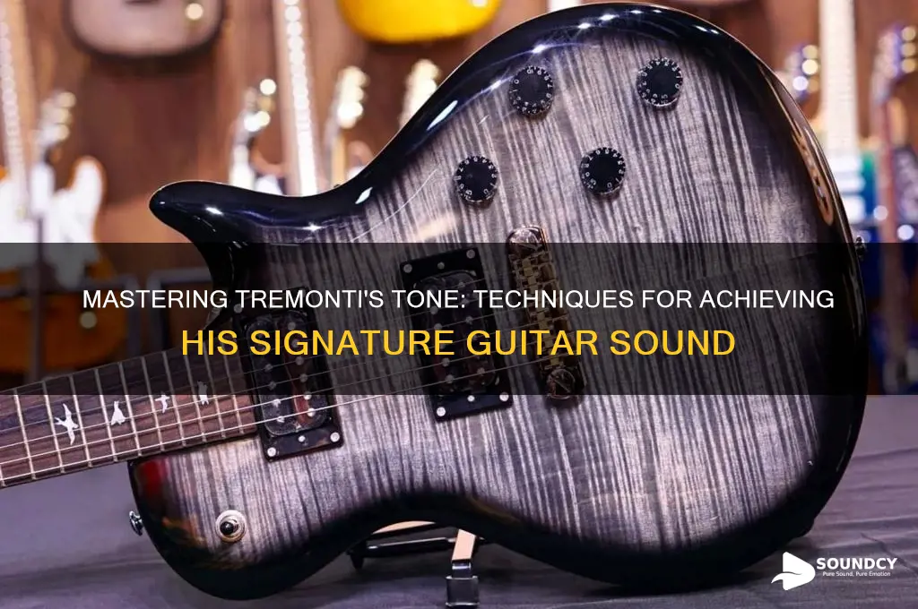 how to sound like tremonti