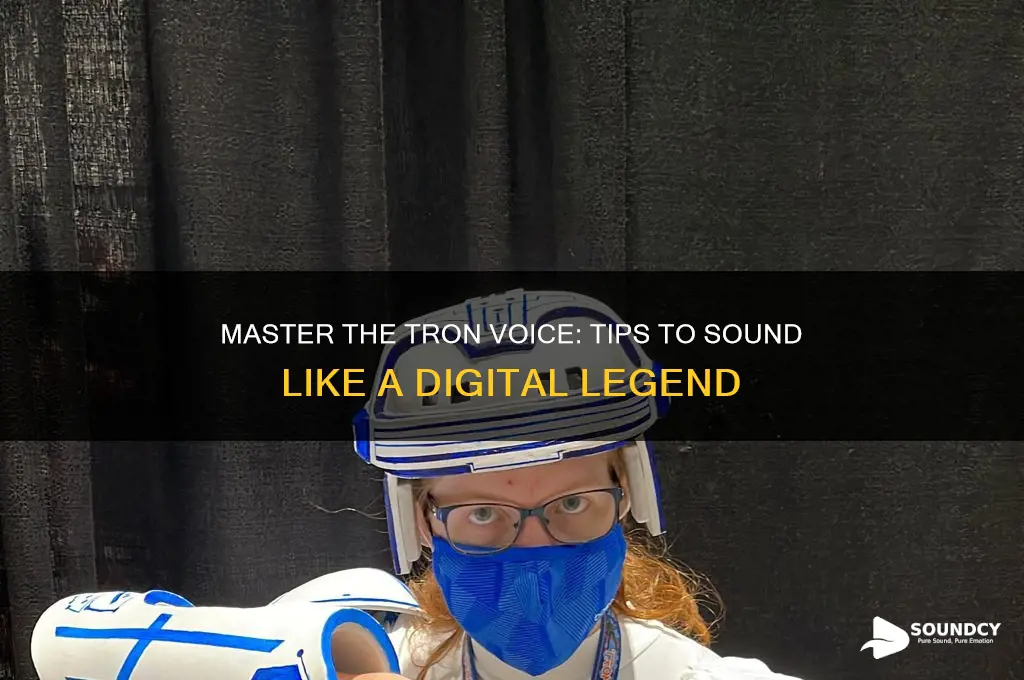 how to sound like tron