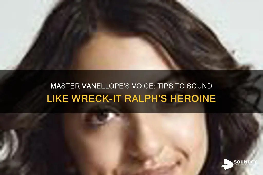 how to sound like vanellope