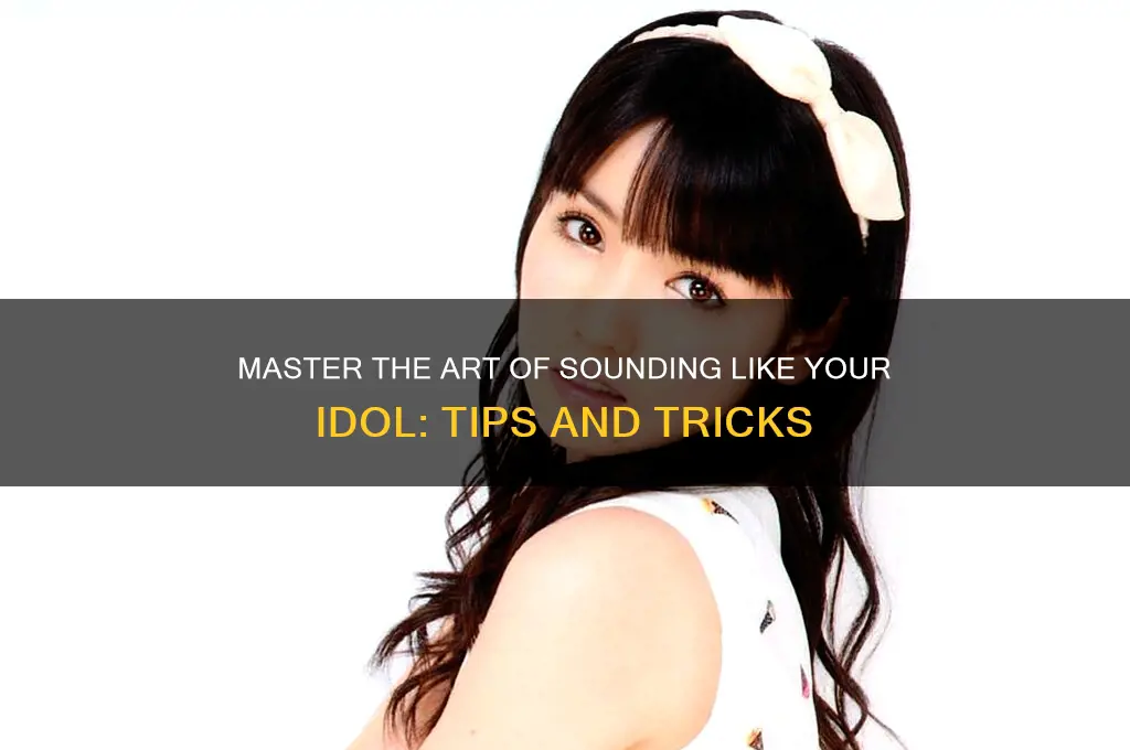how to sound like x
