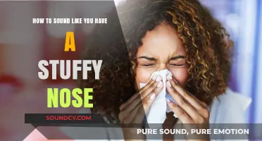 Mastering the Art of Nasal Congestion: A Guide to Sounding Stuffy