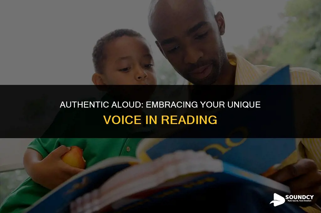 how to sound like your self when your reading