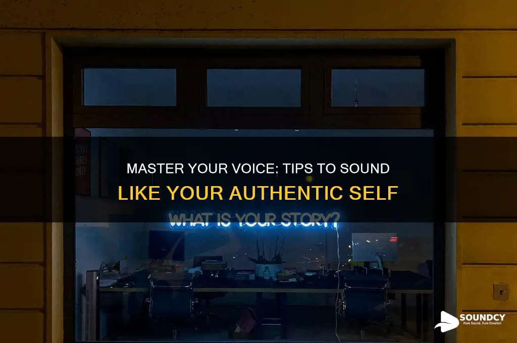 how to sound like your