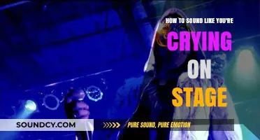 Authentic Tears: Mastering the Art of Emotional Stage Presence