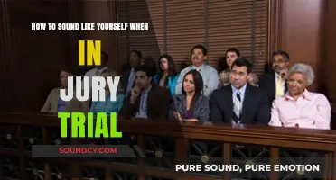 Authenticity on Trial: Sounding Like Yourself in the Jury Box