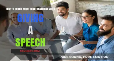 Speak Like a Pro: Mastering Conversational Speech Delivery