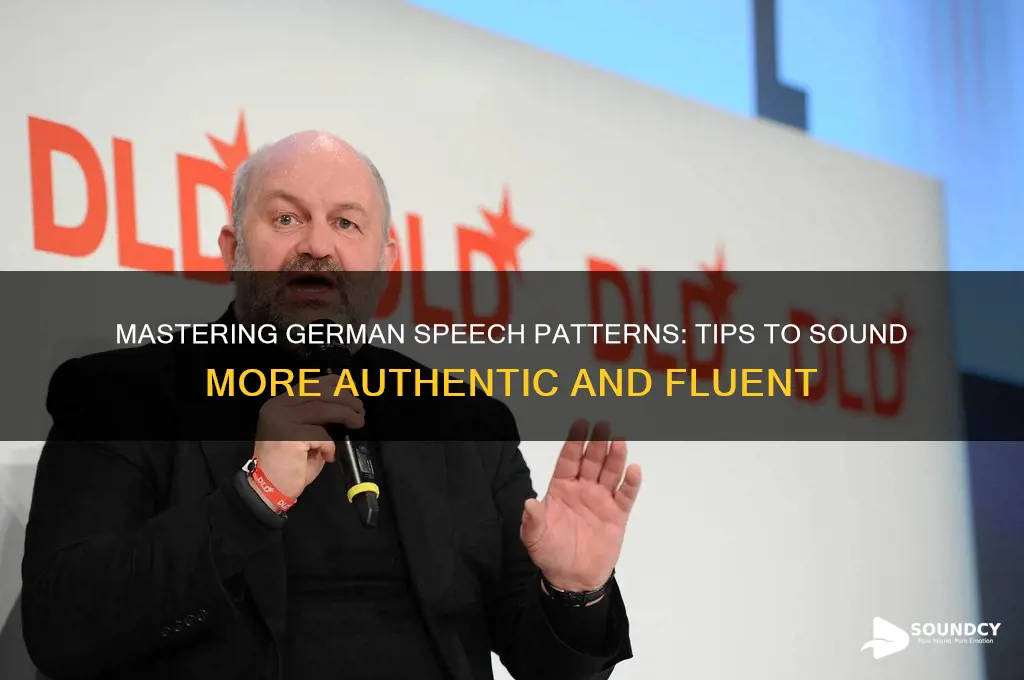 how to sound more german