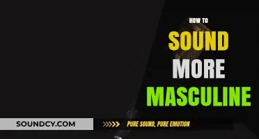 Deepen Your Voice: Techniques to Project a More Masculine Tone