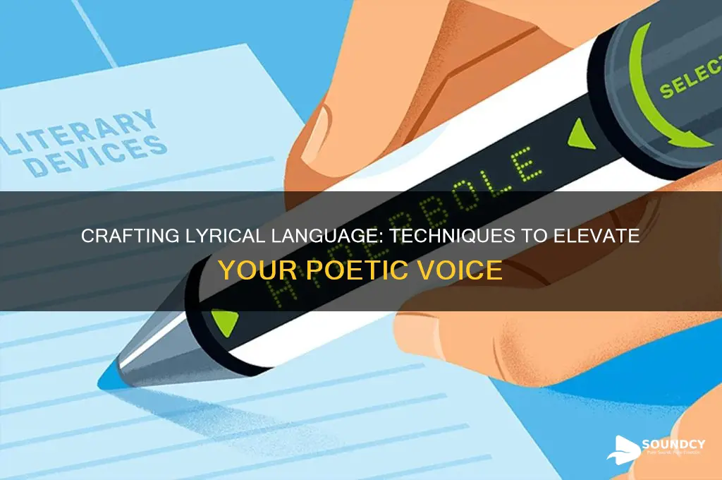 how to sound more poetic