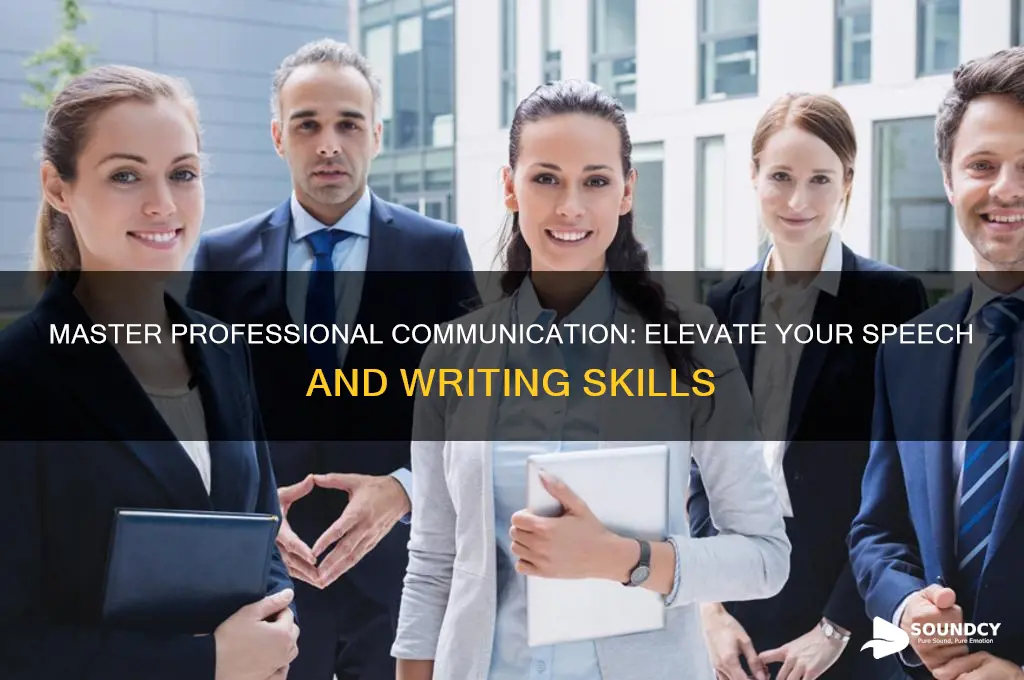 how to sound more professional