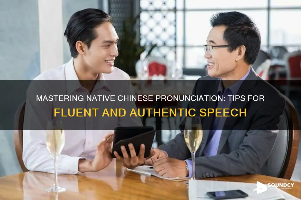 how to sound native chinese