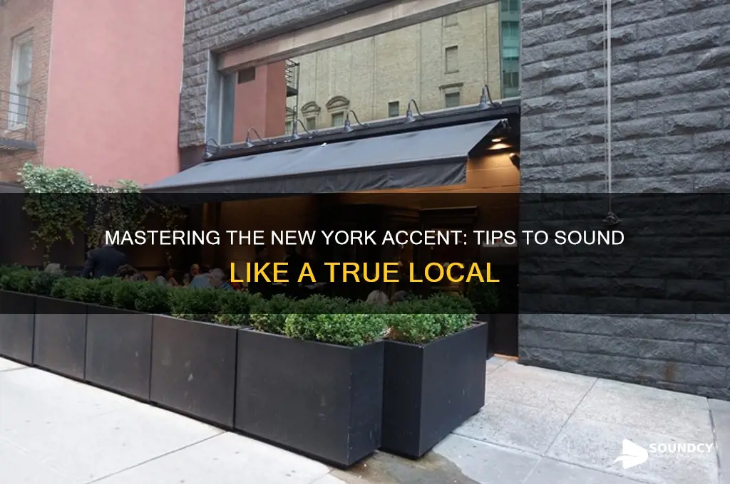 how to sound new york