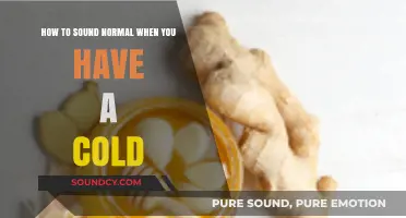 Conquering the Common Cold: Tips for Sounding Normal Despite the Sniffles
