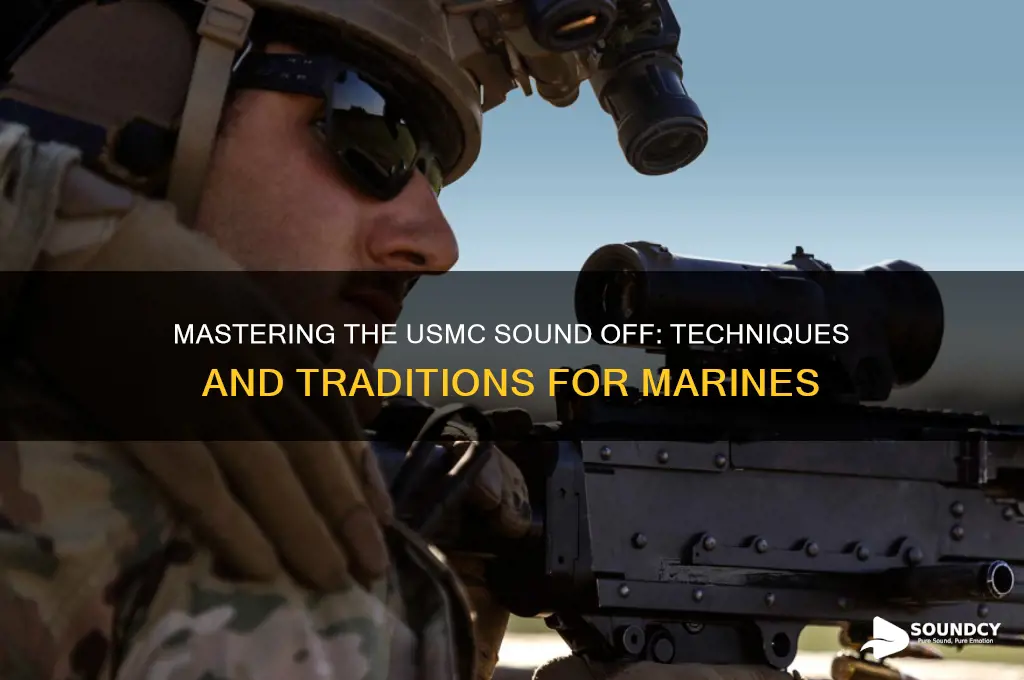 how to sound off usmc
