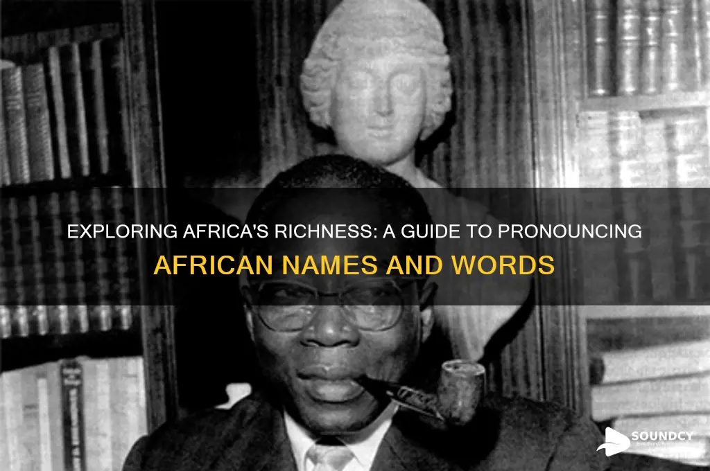 how to sound out africa