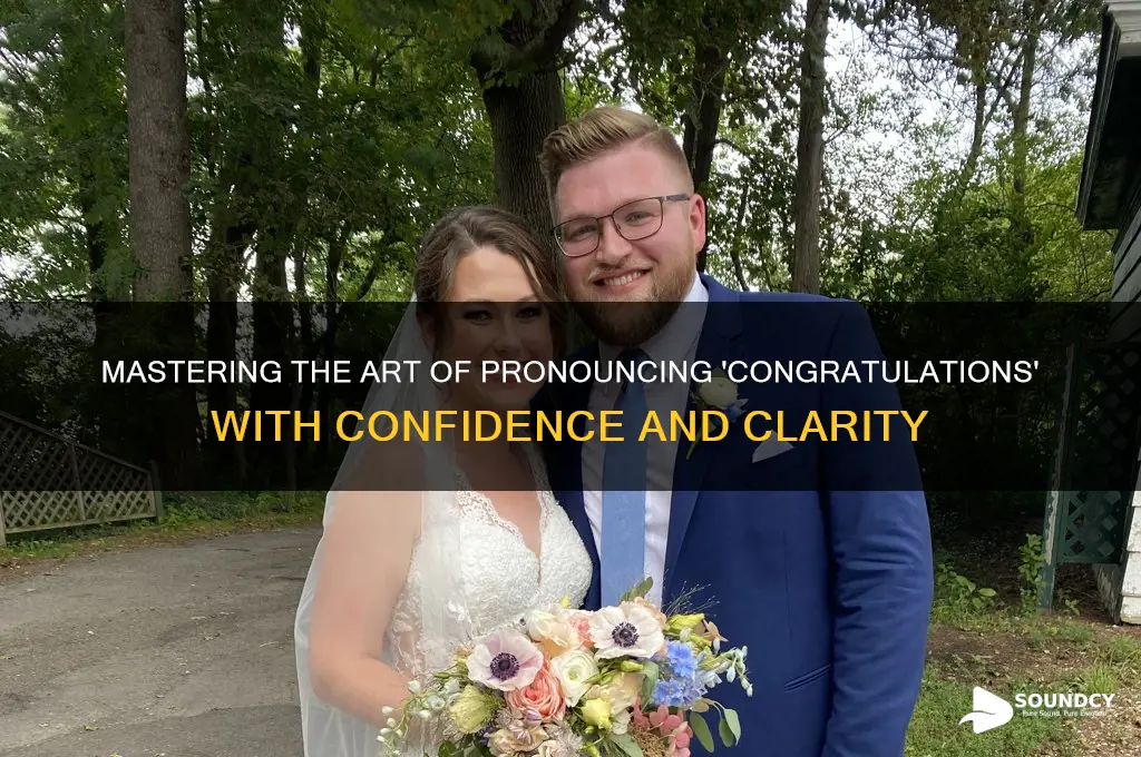 how to sound out congradulations