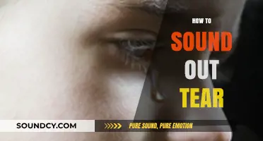 Mastering Pronunciation: How to Sound Out 'Tear' Clearly and Confidently