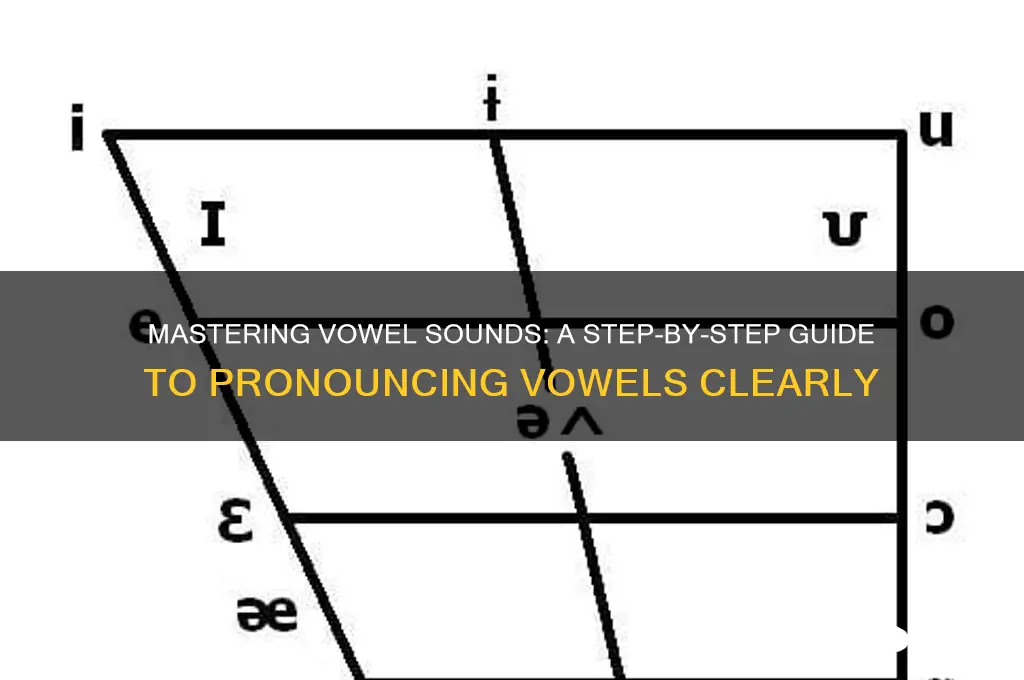 how to sound out vowels