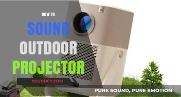 Enhance Your Outdoor Movie Nights: Tips for Clear Projector Sound