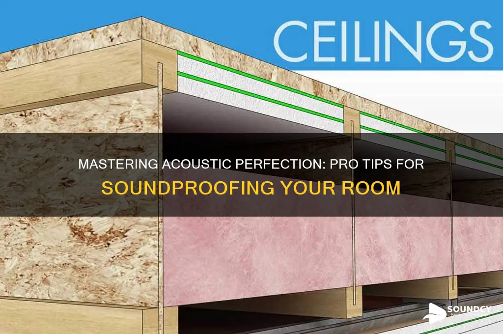 how to sound proff room
