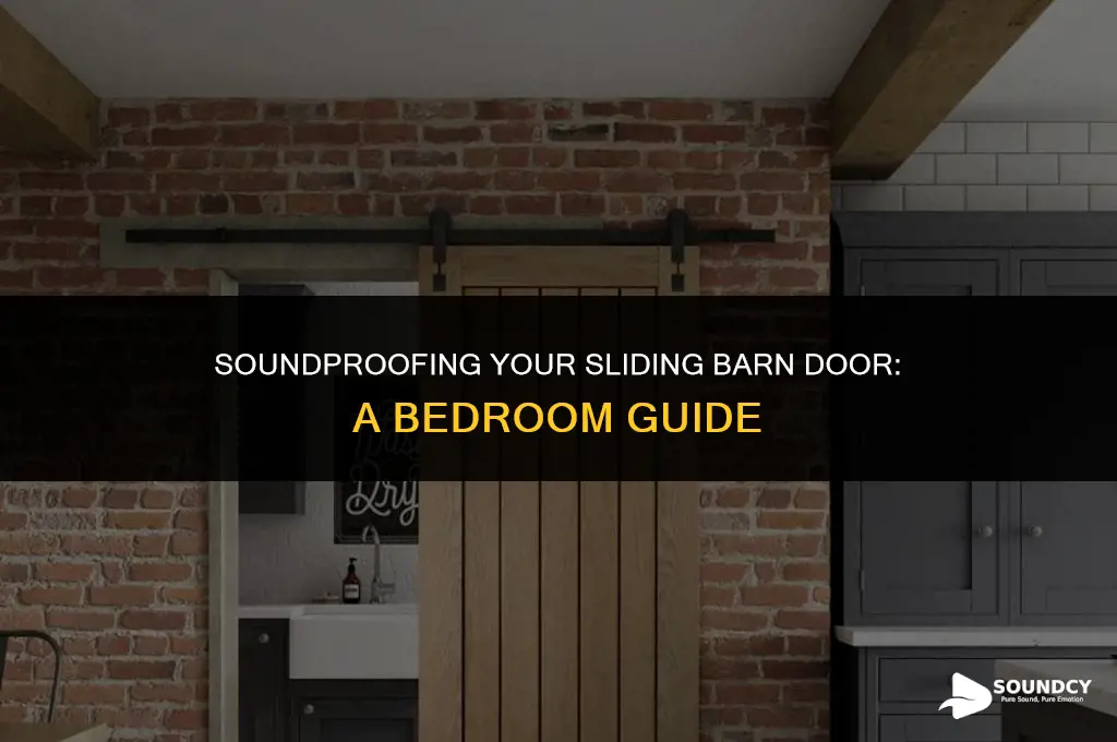 how to sound proof a bedroom sliding barn door