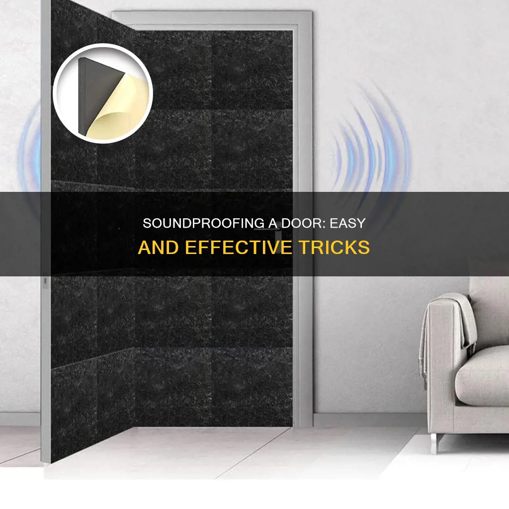 how to sound proof a door